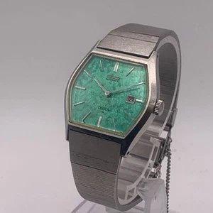 SEIKO DELICA 2415-7040 Automatic Vintage Hexagon Stainless Steel Mens B12595 - Picture 1 of 8