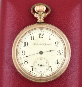 Illinois 16er Taschenuhr Burkitt Arlington Hts, IL 20 Jahre Gehäuse - Bild 1 von 8