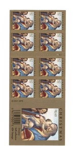 US Scott # 4359a 2007 bklt pane of 20 42c stamps Botticelli Christmas - Picture 1 of 2