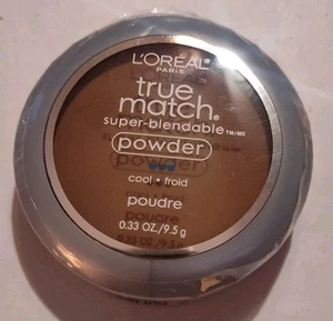 L'Oreal Paris True Match Super Blendable Powder Cool C7 Nut Brown New Sealed - Picture 1 of 2