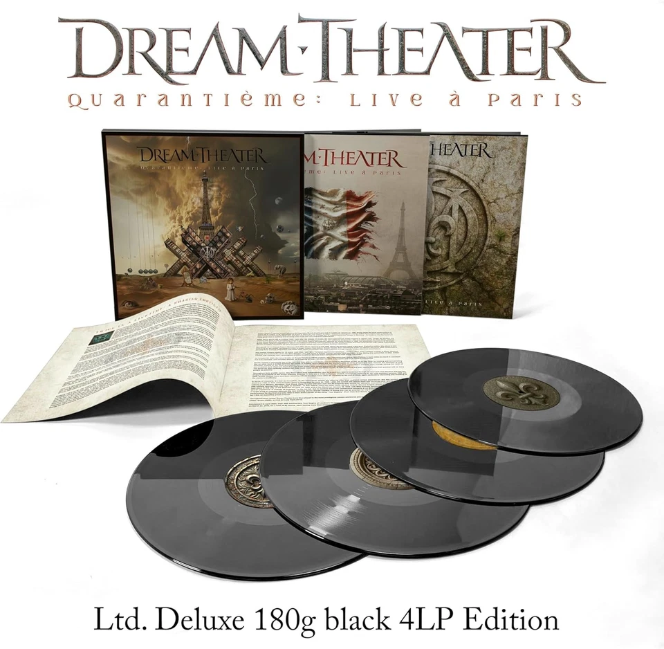 DREAM THEATER - QUARANTIEME: LIVE IN PARIS [VINYL] - image 1 of 1