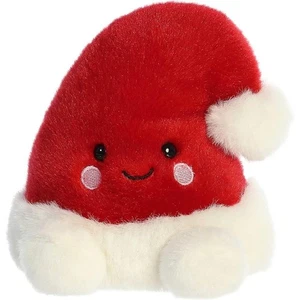 Aurora® Palm Pals™ Topper Santa Hat™ 5 Inch Stuffed Animal Toy - Picture 1 of 3