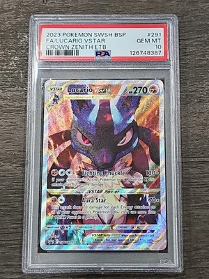 Lucario VSTAR SWSH291 SWSH: Sword & Shield Promo Cards Holo - Image 1 of 4
