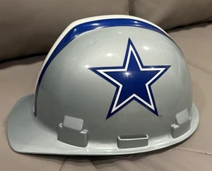 Dallas Cowboys NFL Vintage 90’s Hard Hat Adjustable 6.5 - 8 Alpha Willson J&M - Picture 1 of 9
