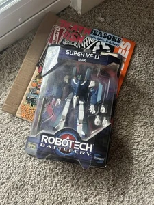 Robotech Battlecry Super VF-1J Max Veritech Super Posable Figure Rare Toynami - Picture 1 of 4