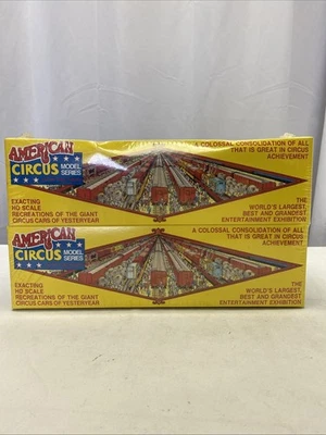 Walthers American Circus Strates Carnival Train Kits 4 Box Set Sealed 932-901 - Image 1 of 4