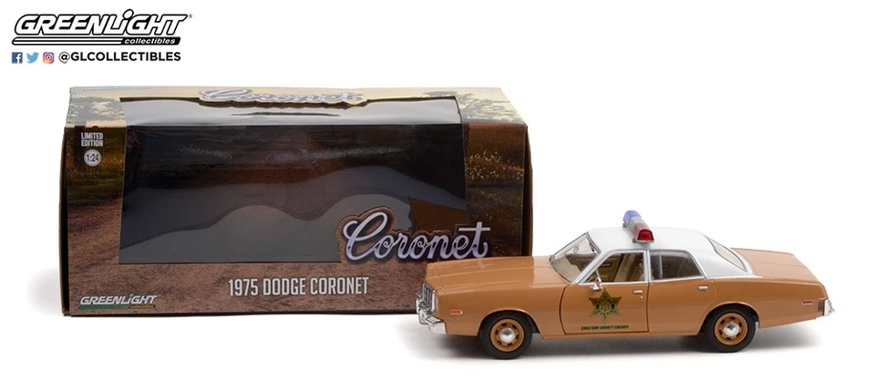 Greenlight 1/24 84097 - 1975 Dodge Coronet - Choctaw County Sheriff - Immagine 1 di 1