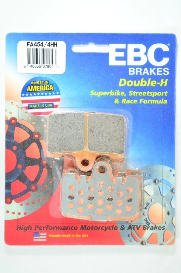 Pastillas de freno sinterizadas doble-H EBC FA454/4HH Foto 1 de 2