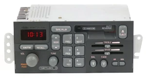Pontiac Bonneville Grand Am Radio AM FM Cassette 1996-2003 número de pieza 16231672 - Imagen 1 de 7