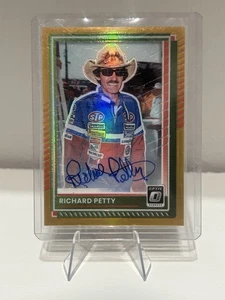 2025 Donruss Optic Racing Richard Petty Gold Auto 3/10 - Foto 1 di 2