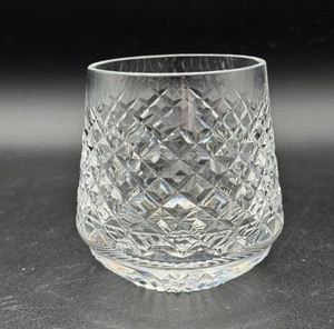 WATERFORD CRYSTAL ALANA ROLY POLY DOF GLASS 3 1/2” - Picture 1 of 11