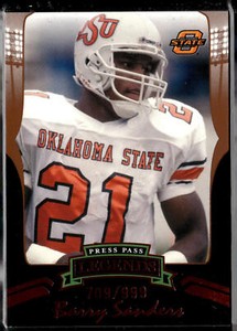 2006 Press Pass Legends #B77b Barry Sanders Bronze Excellent