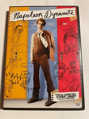 Napoleon Dynamite 2004 DVD Used-Good Comedy Full Screen & Widescreen w/ Insert! - Image 1 of 4
