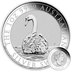Silbermünze 2023 Schwan Silver Swan 1oz Unze Silber Ag Perth Mint Australien
