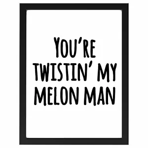 Happy Mondays, Step On, Twisting Melon Man, Lyrics, Home, Poster, Print A4 or A5 - Picture 1 of 2