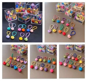 10X Bandas elásticas para el cabello con cola de caballo para bebés niños niñas - Imagen 1 de 7