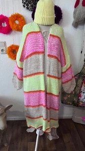 Strickjacke 😍 Italy Jacke Neue Kollektion!!! Mantel Cool Bunt Kuschelig - Bild 1 von 3