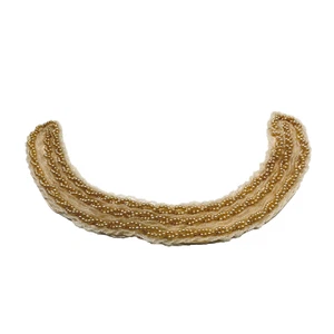 Vintage 1950s Beaded Dress Collar - Picture 1 of 6