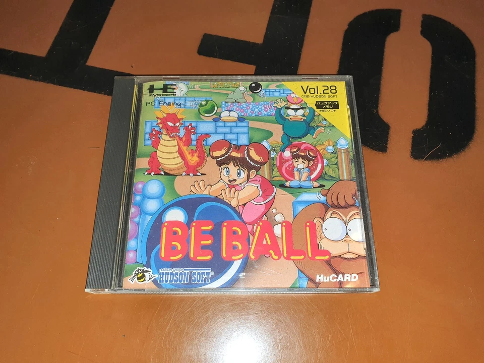 ## PC-Engine HuCARD - Be Ball - TOP ## - Bild 1 von 1