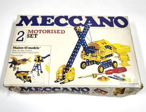 Juego motorizado Meccano 07502 vintage - sin marcar / sin probar - como está - Imagen 1 de 4
