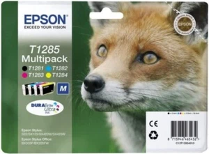 Patrone Epson T1281 T1282 T1283 T1284 T1285 Fuchs Original - Multipack Farben - Bild 1 von 6