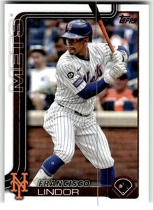 2025 Topps Serie 1 FRANCISCO LINDOR Companion Card #CC-24 Super Box Esclusiva - Foto 1 di 2