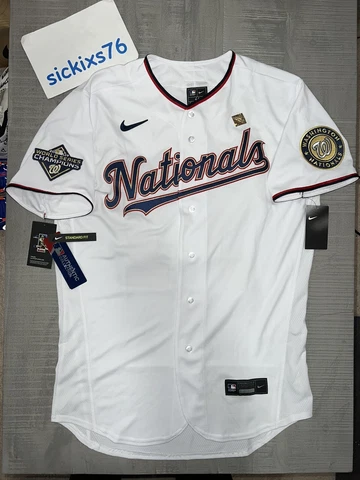 Nike Stephen Strasburg Washington Nationals 2019 World Series Champions Jersey Cover