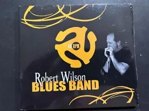 Robert Wilson Blues Band - 45 RPM (CD Digipak) New Sealed Ships 1st Class - Picture 1 of 2