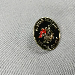 Durham Dragons Ontario Special Hockey Lapel Hat Jacket Lanyard Pin - Picture 1 of 2