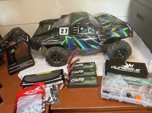 Traxxas Slash 2WD RTR Brushless Valeneon VxI3s Monster Slash RC Truck Upgraded - Picture 1 of 21