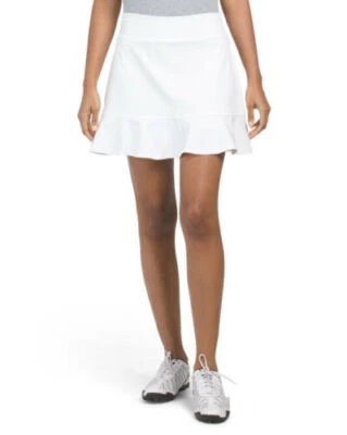 TOMMY BAHAMA Women's Golf Ruffle Skort NWT White SIZE: XL - Imagem 1 de 4