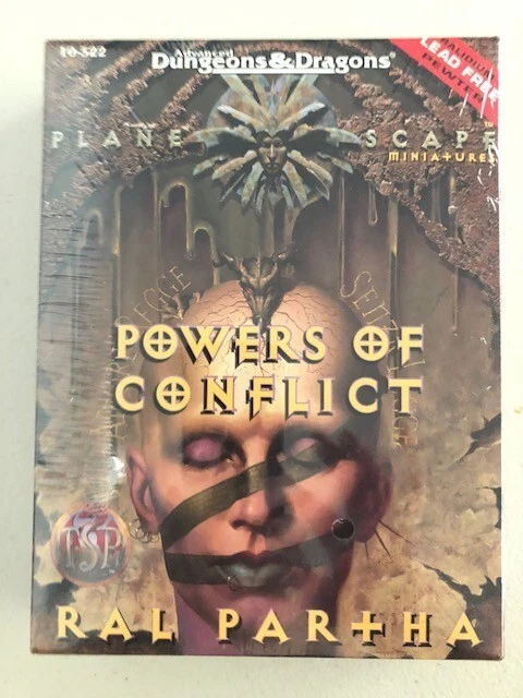 TSR Ral Partha 25mm Miniatures Box Planescape Powers of Conflict AD&D 10-522 - Image 1 of 1