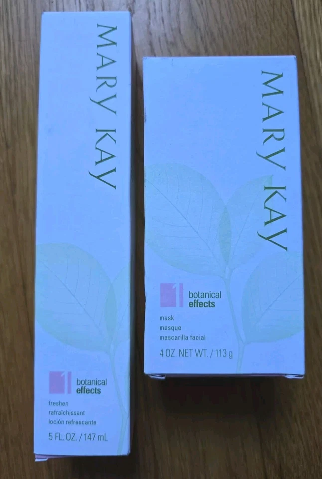 X2 Mary Kay Botanical Effects Pump Freshen Formula 1 Dry Sensitive Skin