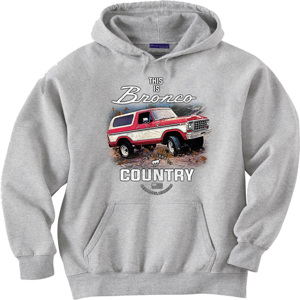 Ford Bronco Sudadera con Capucha Hombre Ropa Ropa Regalos Foto 1 de 1