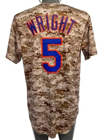David Wright New York Mets  4th of July Jersey Men's MEDIUM Cover