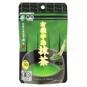 Morihan Bio Premium Uji Matcha Pulver 30g Grüntee Kyoto Made in Japan - To - Bild 1 von 8