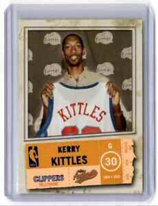 2004-05 Fleer Authentix Mezzanine Kerry Kittles 46/50 Los Angeles Clippers #65