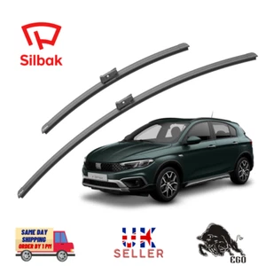 2X Front Windscreen Wiper Blade for FIAT TIPO HATCHBACK (2015 ONWARDS) - Picture 1 of 10