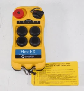 New Magnetek Enrange FLEX 4EX Crane Hoist System Hand Remote Control Transmitter - Picture 1 of 3