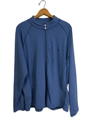 Chaqueta Coolibar Hombre XL Azul UPF 50 Protección Solar Cremallera Completa Ligera Foto 1 de 4