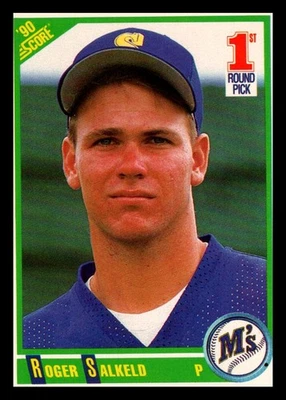 1990 Score #674 Roger Salkeld - Image 1 of 2