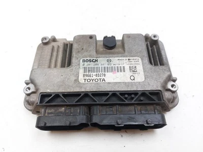 0261208841 CENTRALINA MOTORE ECU BOSCH TOYOTA YARIS II (P9) 1.0 B 12V MAN 5M 70C - Immagine 1 di 4