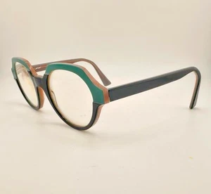 Jean Lafont Paris France Eyeglasses Frames Film Opt Turquoise Green 48-20-142 - Picture 1 of 13
