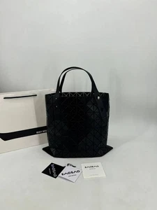 BAO BAO ISSEY MIYAKE Black Geometric Tote Bag With Adjustable Strap Outlet NWT - Picture 1 of 7