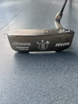 "Putter forjado de flujo de 5 granos TP Mills Mizuno TPM 35"" con cubierta de cabeza" Foto 1 de 4