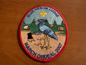 OA, Blue Heron (349) 2007 March Ordeal Patch (eX2007-3) - Picture 1 of 1