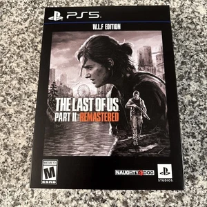 The Last of Us Part 2 II Remastered WLF Edition PS5 Playstation 5 Sealed New - Picture 1 of 3