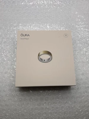 OURA HEALTH Oura Ring Gen 4 - Gold - Size 11 - BRAND NEW SEALED - Fast Shipping