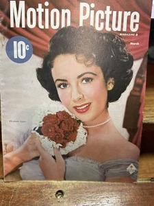 Vintage Motion Picture Magazine März 1949 Elizabeth Taylor - Bild 1 von 5