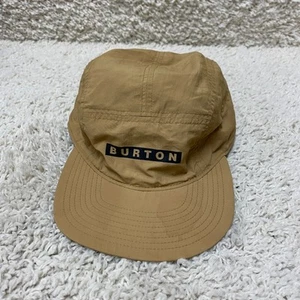 De colección Burton 5 Paneles Forrado Sombrero Marrón Correa Gorra Reversible Vellón Para Hombres Años 90 - Imagen 1 de 8